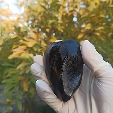 idman eşyaları: Obsidian Təbii Daş Satılır | Qara Obsidian | Enerji Daşı | Orijinal — 8