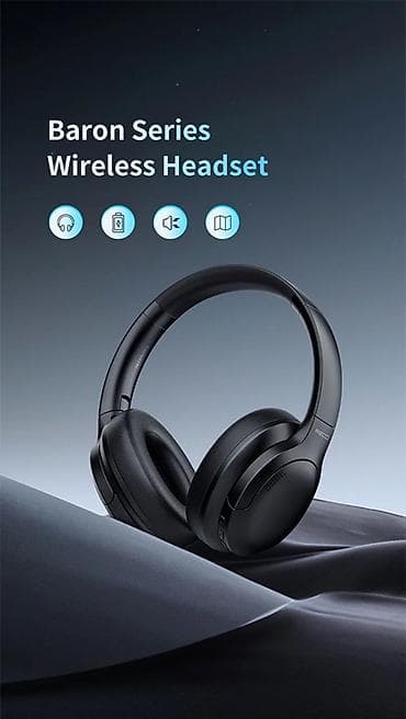 mi 5: Recci Baron Series Wireless Headset – qulaqüstü Bluetooth qulaqlıq - — 1