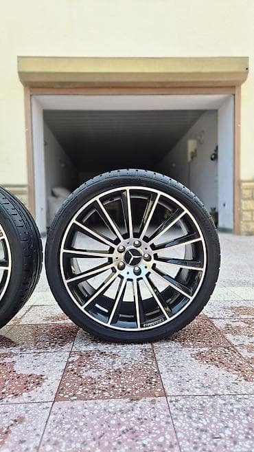opel astra diski 16: Mercedes-Benz S class üçün 4 ədəd yüngül lehimli disk və şin komplekti — 1