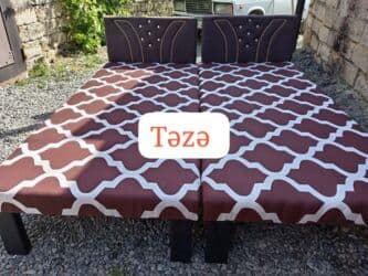 çən 2 ton: Təzə çarpayılar. 1 nəfərlik çarpayılar 60manat. 2 nəfərlik taxt — 17