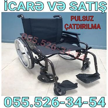 Təkərli əlil arabası – icarə və satış xidməti - Yüngül metal