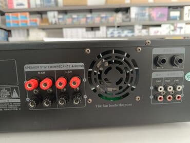 aktiv dinamik: Sesguclendiri usilitel amplifier USB Bluetooth aux FM radio mikrafon — 4