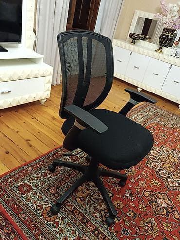 yağmur mebel: Təkərli, Qolları tənzimlənmir, Parça — 1