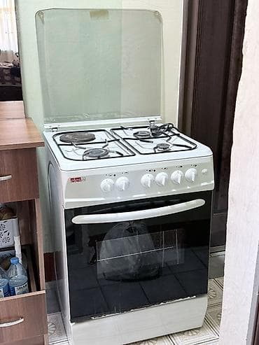 Qaz-elektrik kombi plitə və soba (etes)
