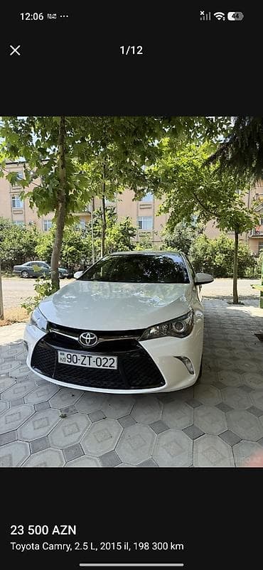 фольксваген пассат 1: Toyota Camry: 2.5 л | 2015 г. Седан — 1