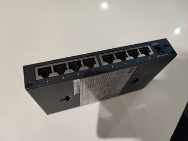 modem ucuz: HP Switch (ProCurve 1410-8G) ethernet kabel hədiyyə.👍 - 8x Gigabit — 3