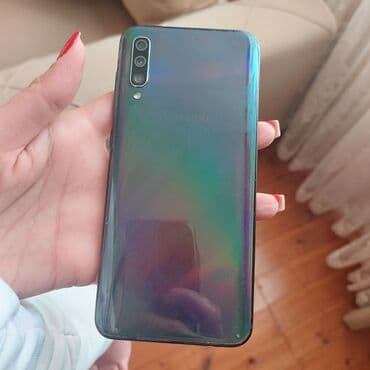 Video oyunlar və konsollar: Samsung Galaxy A50, 64 GB, rəng - Qara, Barmaq izi — 2