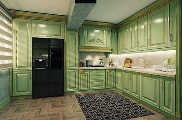 metbext mebeleri: Sifarişlə mətbəx dəsti, Özü çəkən petlələr, Mat laminat, Kredit yoxdur, Rayonlara çatdırılma, Pulsuz çatdırılma — 2