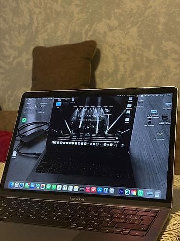 lalafo macbook: Apple MacBook Air 13" (M1, 2020) – Space Gray - Prosessor: Apple M1 — 3
