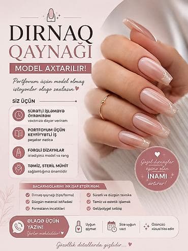 8 mart əl işi: Xidmət: Dırnaq qaynağı üçün model axtarılır Portfelimi genişləndirmək — 1