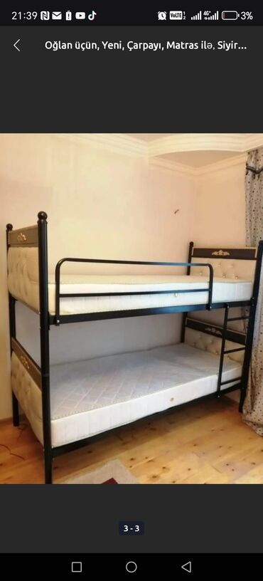 çarpayı üzərində karusellər: Yeni, Təknəfərlik çarpayı, Bazasız, Matras ilə, Siyirməsiz — 2