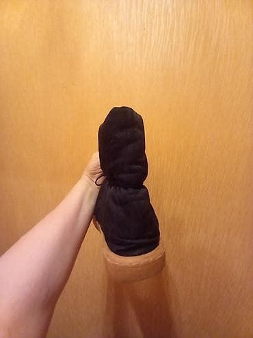 Кроссовки и спортивная обувь: Qışlıq ayaqqabı (çarmaqlı bot) Dior firmasi 37-38 razmer - Rəng: qara — 2