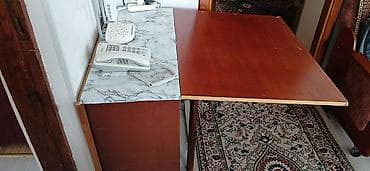 sdullar: Mətbəx masası, Transformer, Laminat, Dördbucaq masa — 5