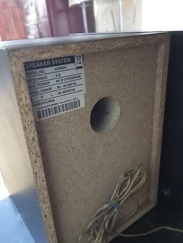 musigi merkezi: LG mini musiqi mərkəzi – 2 kolonka + əsas blok Tam orijinal — 6