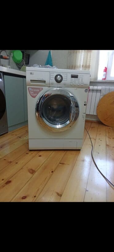 bosch blender qiymeti: Paltaryuyan maşın LG, 6 kq, Təmirə ehtiyacı var, Avtomat, Qurutmasız — 2