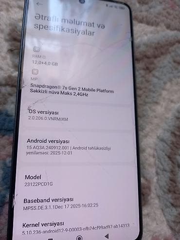 poco f6 azerbaycan: Poco X6 Pro 5G, 256 GB, rəng - Göy, Face ID — 7