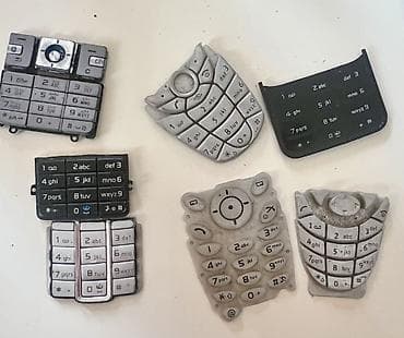 Telefon ehtiyat hissələri: Vintage mobil telefon hissələri – qarışıq dəst Məzmun: - Sensor ön — 5