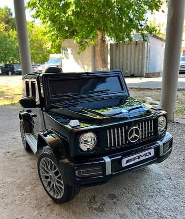 Uşaq dünyası: Uşaq elektrikli maşın – Mercedes-Benz G-Class AMG stili - Rəng: qara — 1