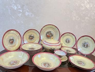 madonna serviz: Nahar dəsti, rəng - Ağ, Farfor — 4