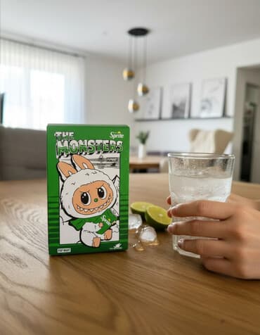 uşağ oyuncaqları: POP MART x Sprite – The Monsters kolleksiya fiquru (kor qutu/blind — 1