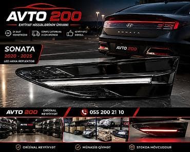 çen: Sol ön, Hyundai Sonata, 2026 il, Orijinal, İşlənmiş — 1