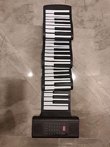 Daşınan qatlanan rəqəmsal piano (roll-up keyboard) Maya deyerine