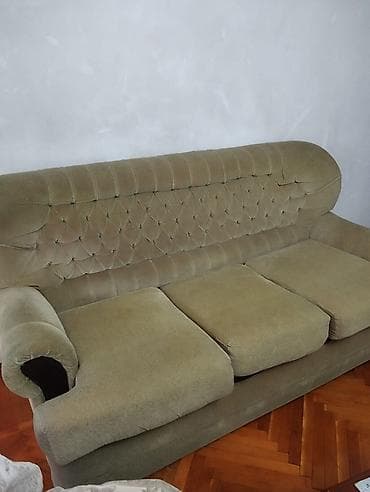 Klassik divan, Kreslo, Bazalı, Açılmayan