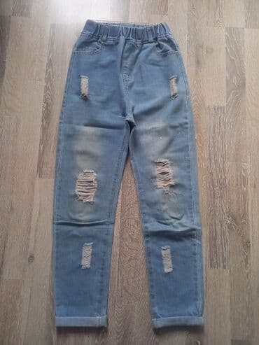 Cinslər və şalvarlar: Cins şalvar, Qız üçün, 10 - 12 yaş, Papito Kids — 4