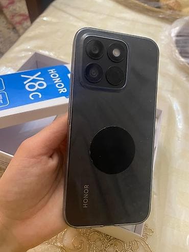 mi max 3: Honor X8c, rəng - Qara, İki sim kartlı — 2