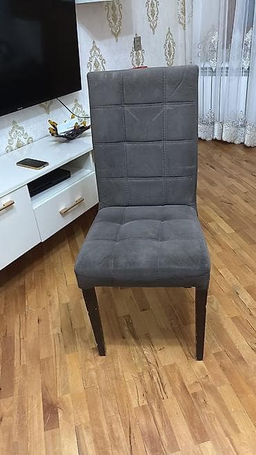 oturaca: Yemək otağı dəsti – masa və 6 stul - Masa: düzbucaqlı forma, palıd — 4