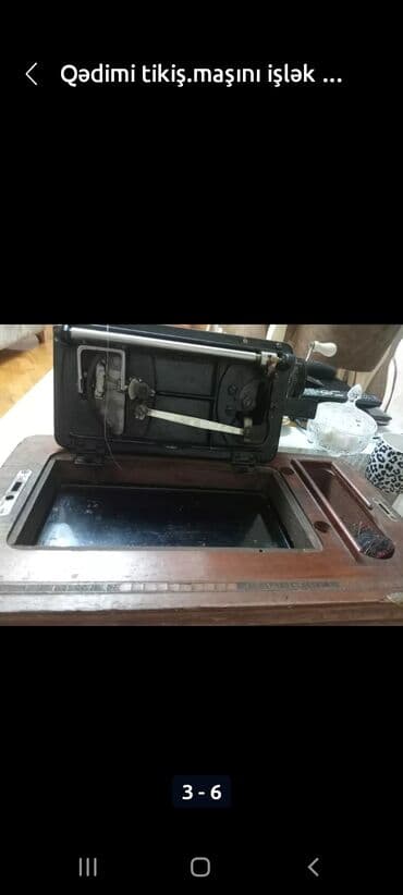 cuda: Tikiş maşını İşlənmiş,Mexaniki, 1 saplı, Ünvandan götürmə — 2