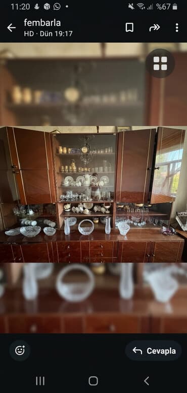 kalçuk şkaf: Yeni, Açılan, 6 qapı Düz dolab, Stenka — 2