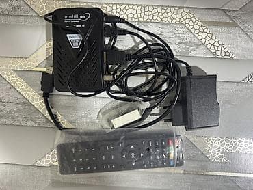 tüner: Multibox DVB-T2 rəqəmsal TV qutusu (Full HD 1080) Xüsusiyyətlər: - — 1
