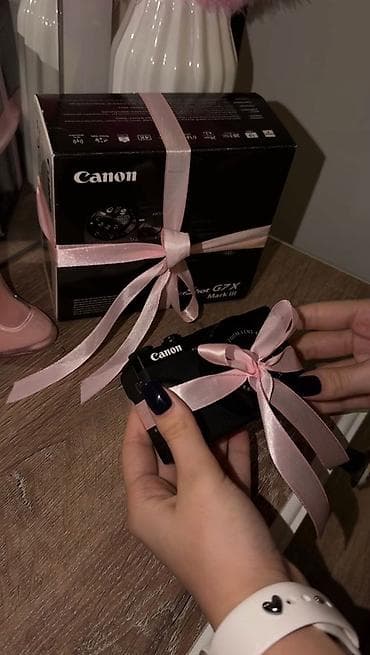 mark: Canon G7X Mark III satılır 📸 Əsas xüsusiyyətləri: 	•	20.1 MP sensor — 1