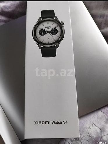 Smart saat, Xiaomi, Sensor ekran, rəng - Qara