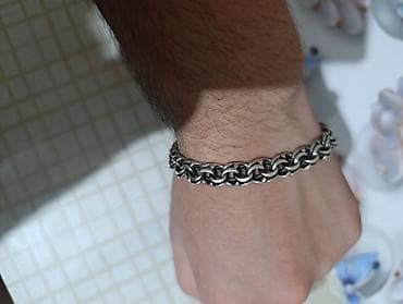 Qol saatları və aksesuarlar: Bilərzik, Gümüş — 1