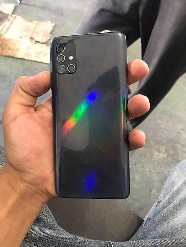 apple iphone 3g: Samsung Galaxy A51, rəng - Qara — 1