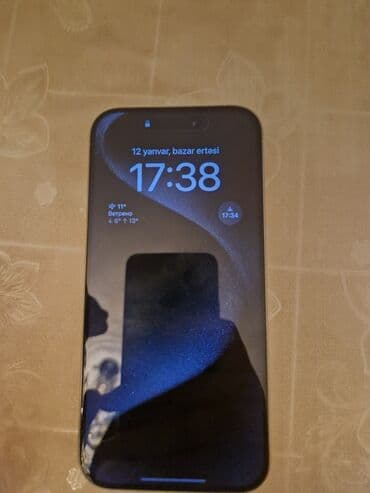 iphone 15 pro ikinci el: IPhone 15 Pro, 128 GB, Gümüşü, Face ID, Simsiz şarj, Sənədlərlə — 8