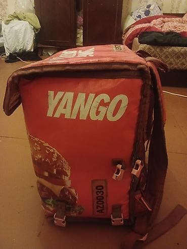 Оборудование для мойки: Yango “Yemək Çatdırılması” üçün izotermik çantalı bel çantası - — 3