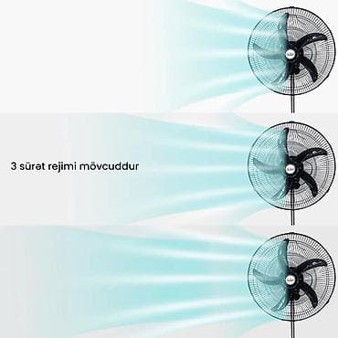ventil: "Vegastar Qranit ayaqlı Oturacaqlı" Ventilyator 3 Sürət Ayarlı 5 — 5