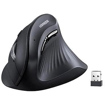 UGREEN vertikal simsiz mouse - Ergonomik vertikal dizayn: bilək və ön