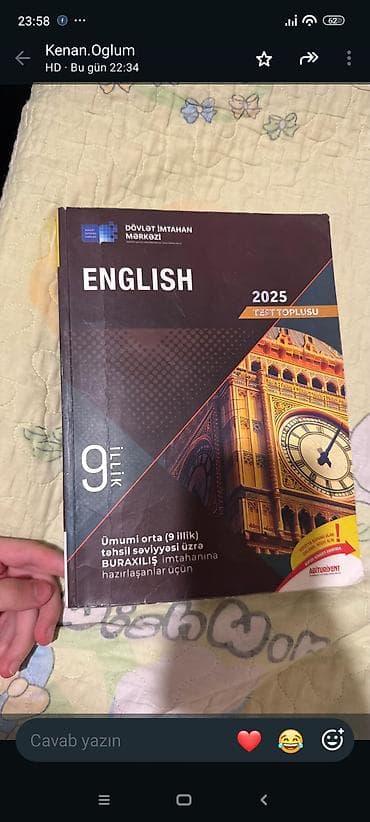 Məhsul: DİM “English” 2025 Test Toplusu – 9 illik Təsvir: - Dövlət