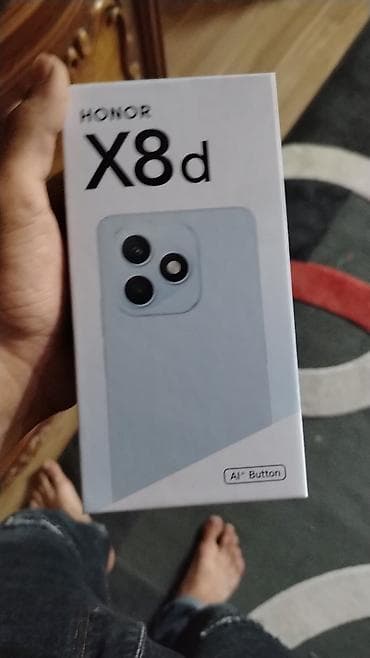 resmi 10 s: Honor X8 5G, 256 GB, rəng - Qara, Barmaq izi — 4