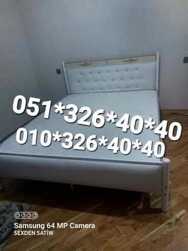 Çarpayılar: Yeni, İkinəfərlik çarpayı, Bazasız, Matras ilə, Siyirməsiz, Azərbaycan — 7