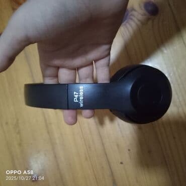 беспроводные наушники для телевизора: Новый Проводные Наушники, 1More, цвет - Черный — 3