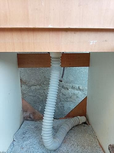 ev aksesuarları: Mətbəx üçün lavabo dolabı – paslanmayan polad qab və kranlı - Üst — 3