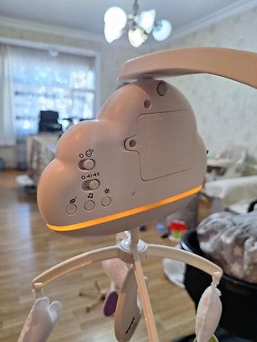 oyuncaq gitara: Fisher-Price buludlu beşik/körpə çarxı (mobil) Fisher-Price körpə — 4