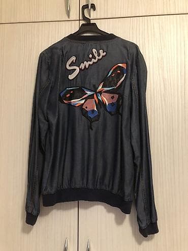 korpə geyimi: Uşaq/yeniyetmə üçün yüngül cins bomber gödəkçə - Brend: Sume Kids - — 3