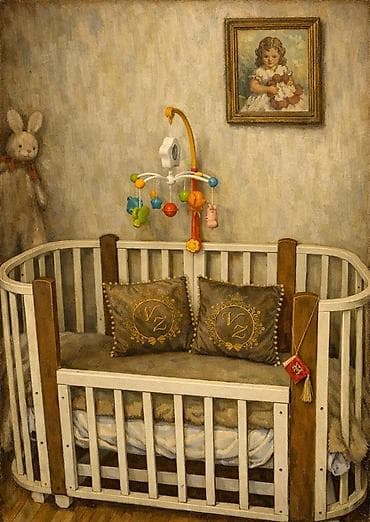 Oğlan və qız üçün, Yumru, Beşik, Dəst ilə, Yellənmə mexanizmsiz — 1