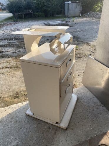 islenmis qapi pencere: Metal ofis dolabı – 3 çekmecəli, üst hissədə modul saxlayıcı - — 2